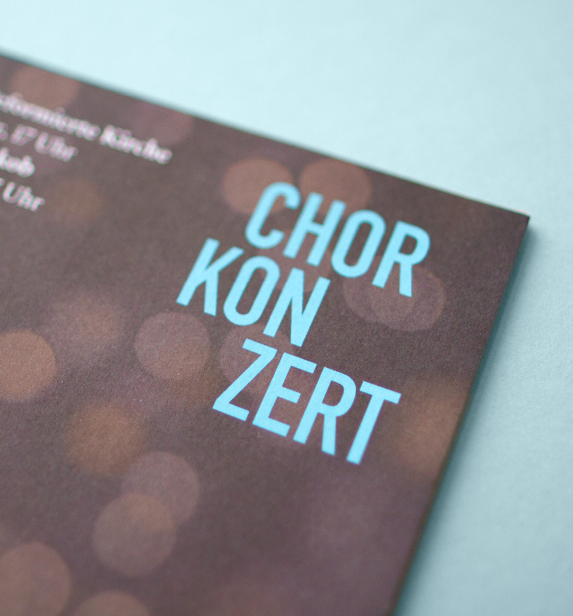 A Cappella Chor Zürich - Flyer