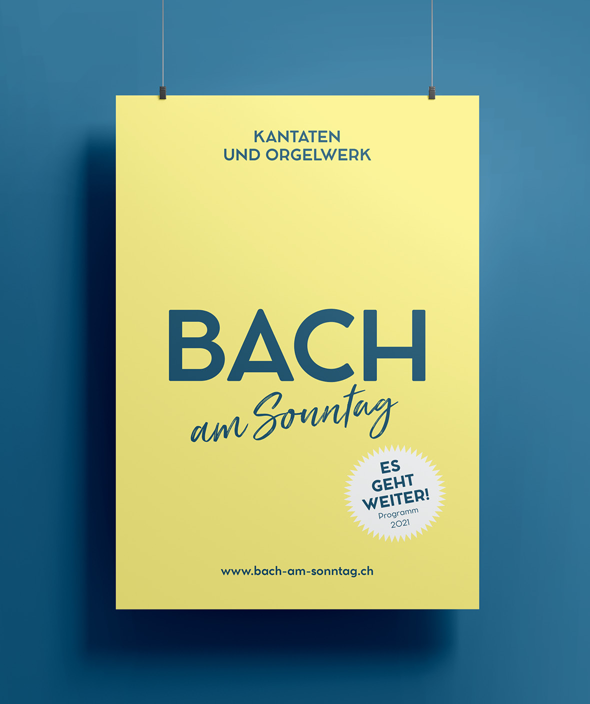 Bach am Sonntag Plakat